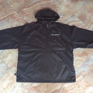 Charles River Apparel Pack-N-Go Wind & Water-Resistant Pullover *BLACK*